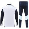Real Madrid Sweat d'Entraînement Quarter-Zip 2024-25 Blanche